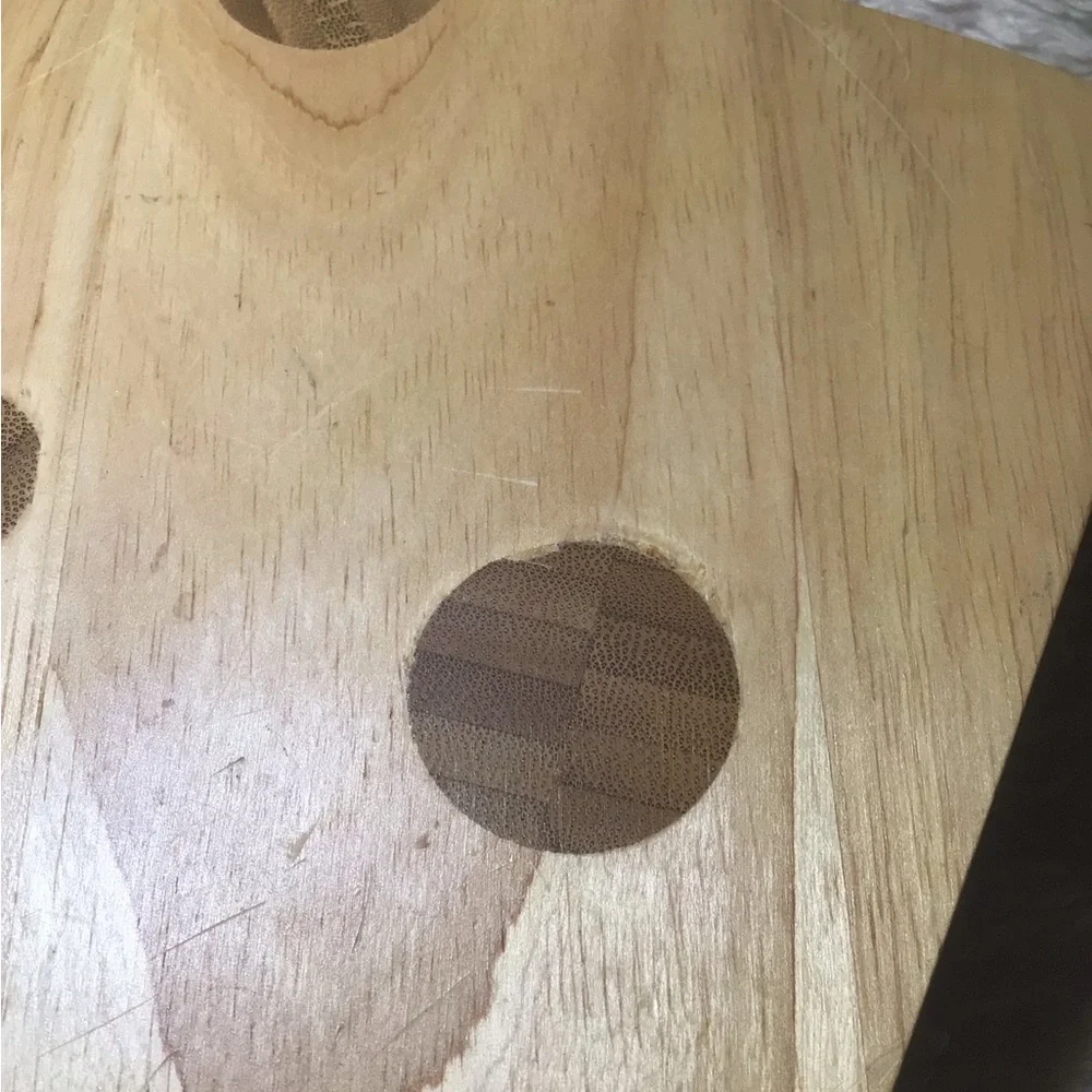 Legacy wood cheese board cutting set Swiss wedge cheeseboard set charcuterie - Picture 4 of 7